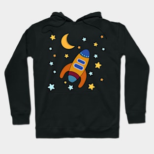 Space Rocket Hoodie